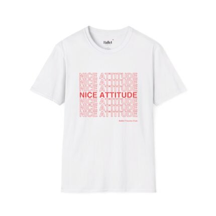 Nice Attitude ballet t-shirt Asia pre-order in unisex and Asia-fit