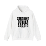 Straight Outta Adagio Hoodie front view