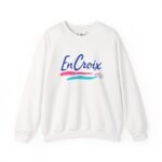 En Croix sweatshirt front view.