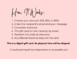 Ballet Trauma Club E-Gift Card (Copy) - Image 2