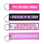 "Pull For More Turnout" Keychain - Image 5