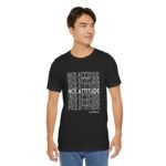 "Nice Attitude" Adult Unisex T-Shirt - Image 5