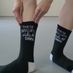 "These Biscuits Ride At Dawn" Socks - Image 2